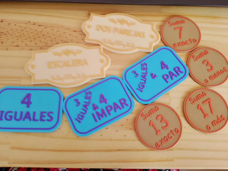 Juego de Mesa de Dados "Va y Viene"