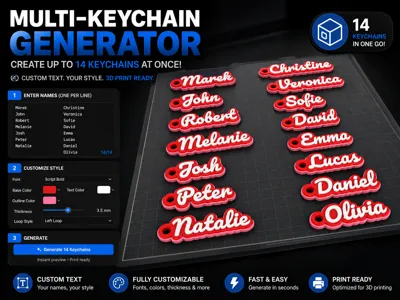 Ultimate Multi-Keychain Generator