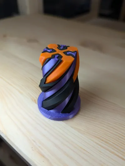 Vortex Passthrough Fidget Toy V3 - Free 3D Print Model - MakerWorld