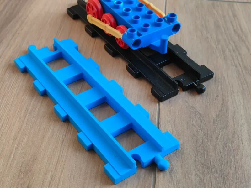 Rail for Duplo train