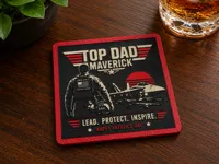 TOP DAD coaster