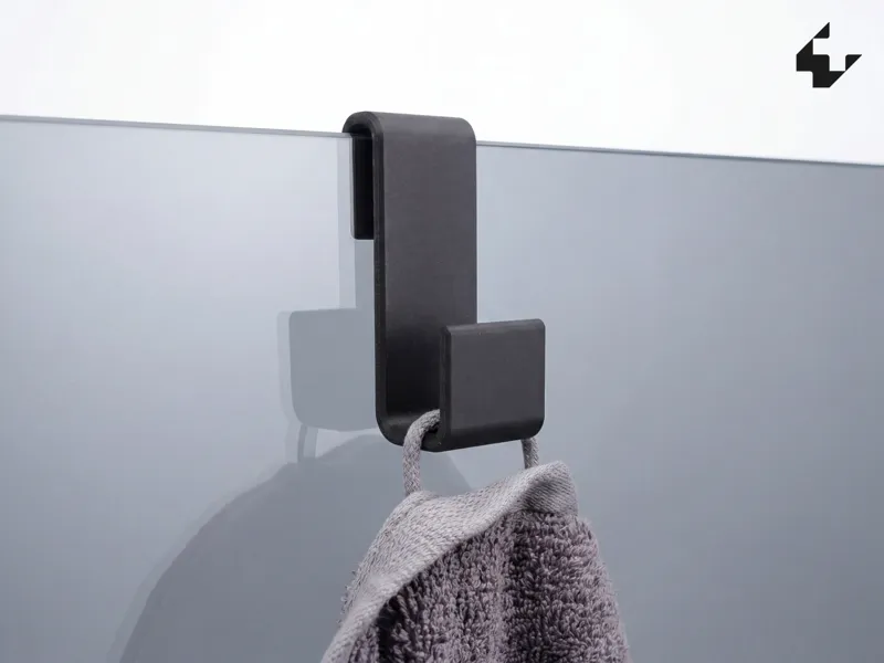 Towel Hook | for Shower Walls (8–22 mm)