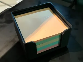 Sticky Notes Holder Stackable Gridfinity 2x2