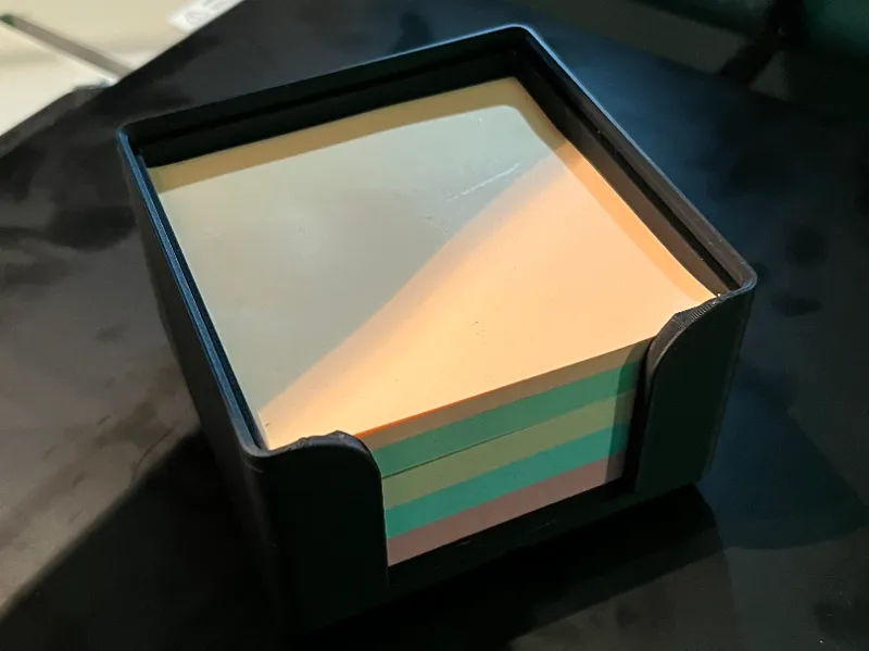 Sticky Notes Holder Stackable Gridfinity 2x2