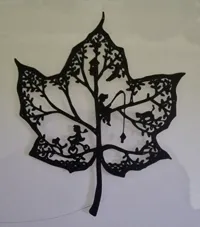 Déco murale feuilles d'automne — photo 3