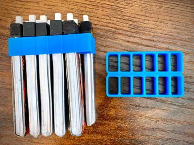 Double Clip 1s 300mah TPU Battery Holder (x12)