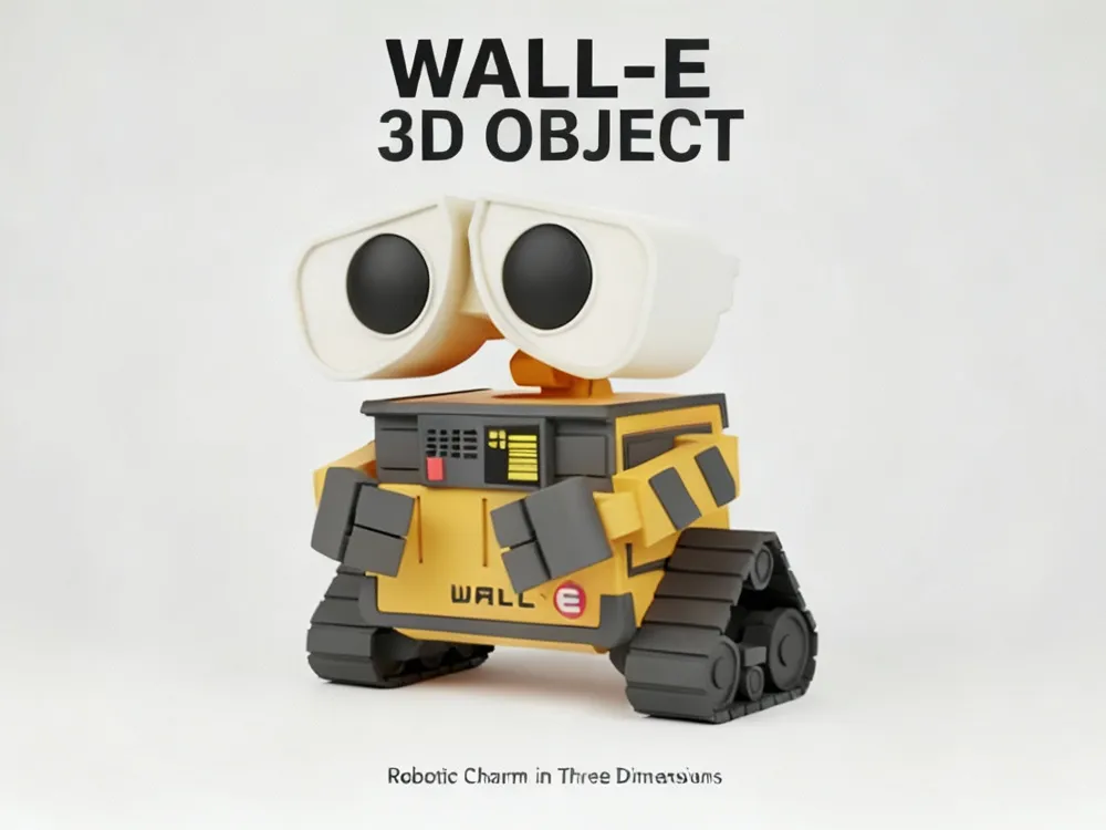 wall-e objet 3D - Modèle d'Impression 3D Gratuit - MakerWorld