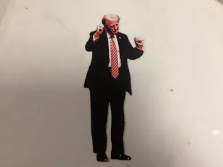 Donald Trump Hueforge