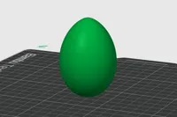 Œuf sculpté minimaliste — photo 2