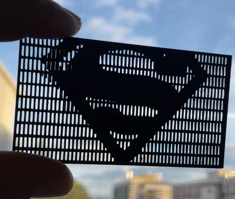 Batman vs Superman illusion card