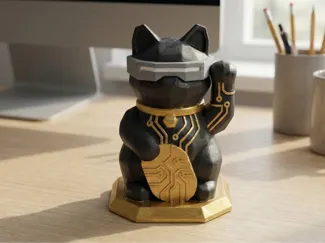 Gatto - Tron / Easy and fast to print and paint