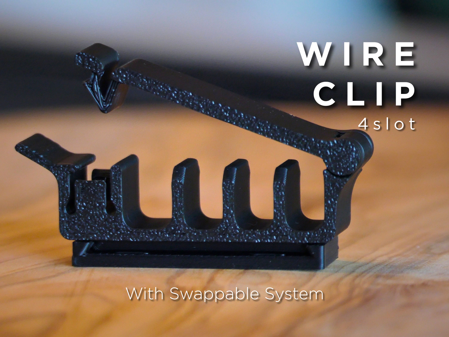 Swap Cable Clip - 4 Slots