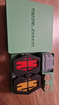 Boîte de rangement pour le jeu Kessel Sabacc — photo 8