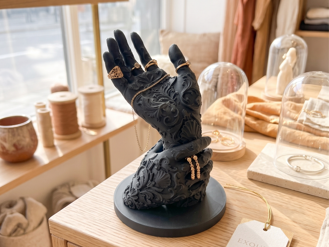 Baroque Ornate Hand Jewelry Display