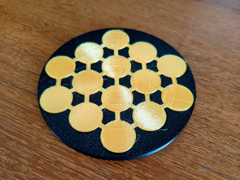 Coaster Dot Design