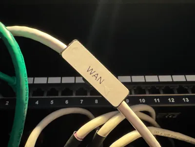 Customizable Cable Label Tags