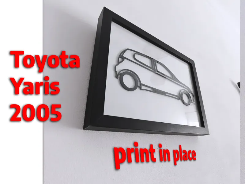 Silueta Toyota Yaris 2005