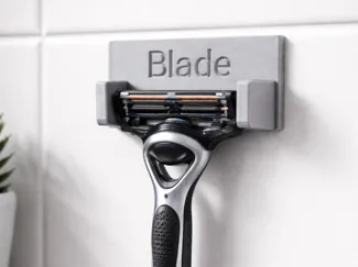 Universal Wall-Mounted Razor Holder (3D Printable)