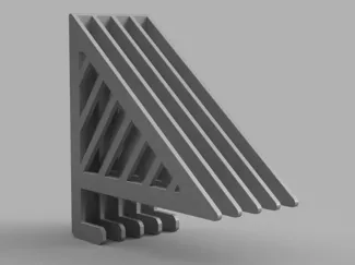 File Organizer for 3/4" (19mm) Desktops
