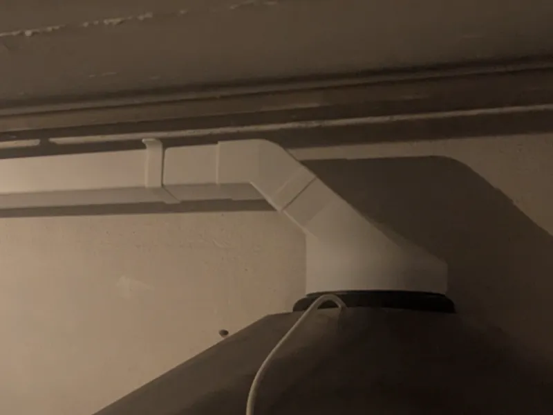 Winkel und Adapter für Flachkanal 110x54mm 100 cm