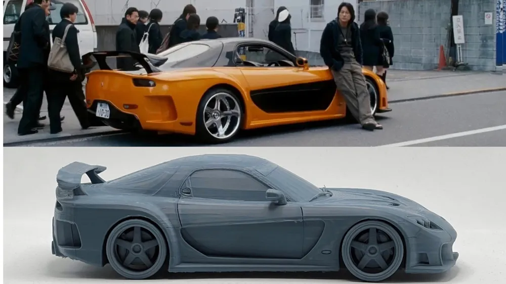 F&F TOKYO DRIFT HAN´S VEILSIDE MAZDA RX7 by Mr.Rod MakerWorld