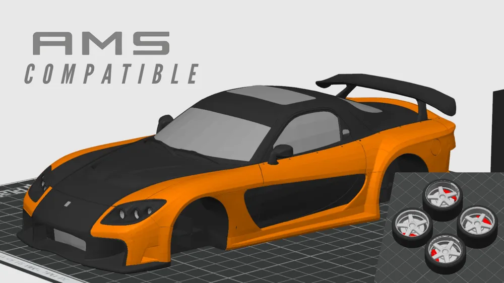 F&F TOKYO DRIFT HAN´S VEILSIDE MAZDA RX7 by Mr.Rod MakerWorld