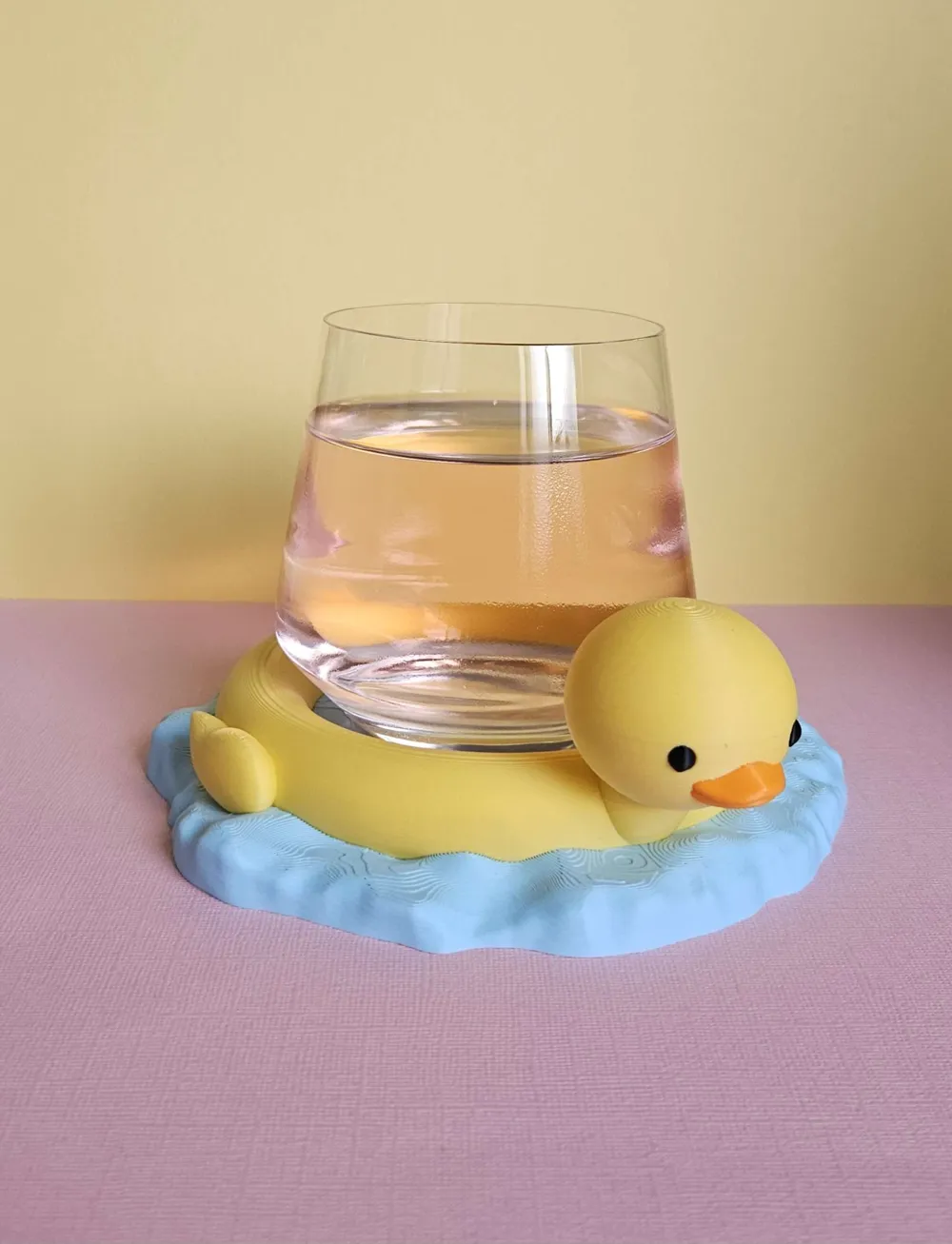 Duck Floaty Drink Coaster by Wicked Layers MakerWorld: Download Free 3D ...