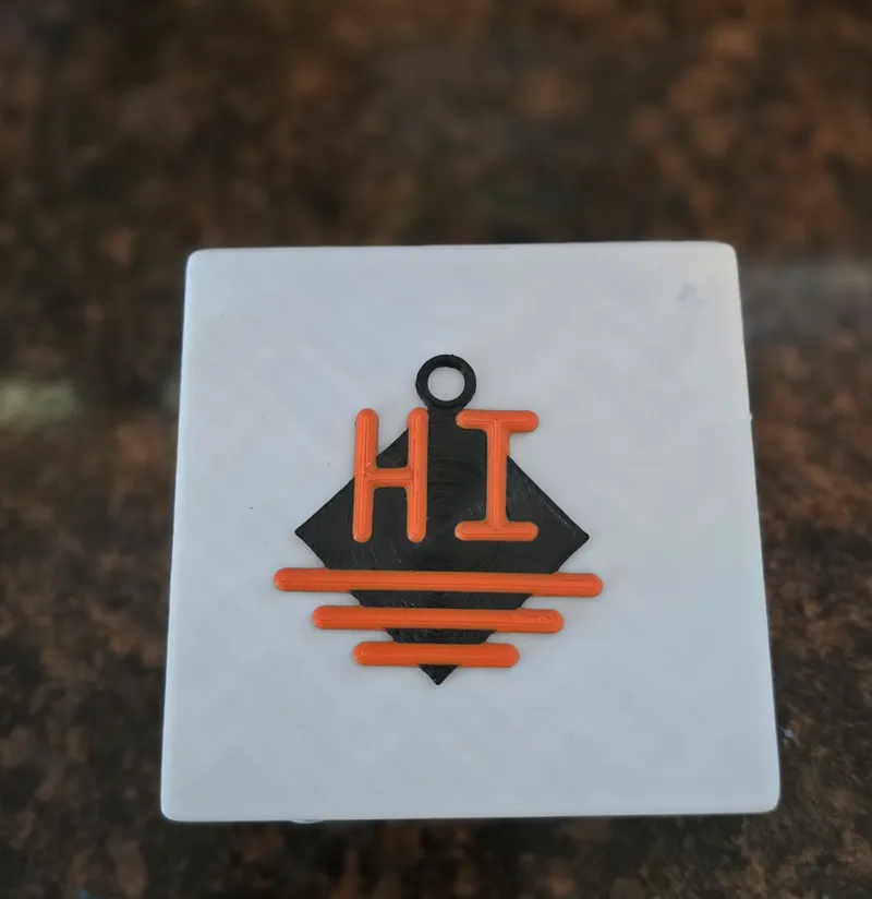 Hi Keychain