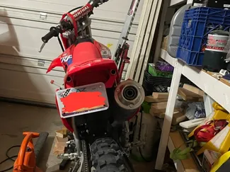 License Plate Mount for Honda CRF250F V1