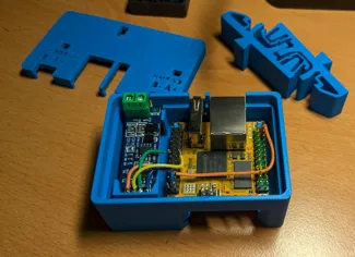 Case for radxa rock pi + UART to RS 485, MAX485