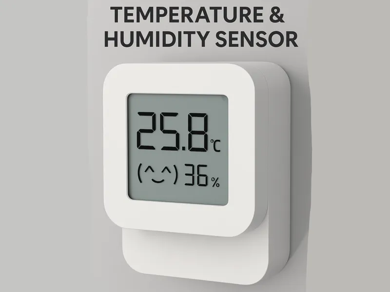 Adaptador sensor temperatura y humedad pila "AAA"