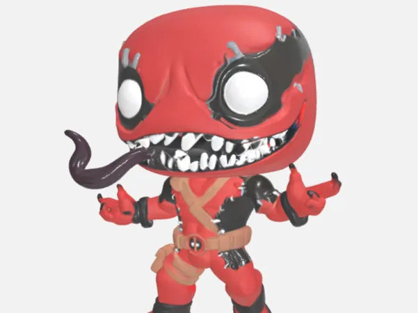 deadpoool-venom estilo funko