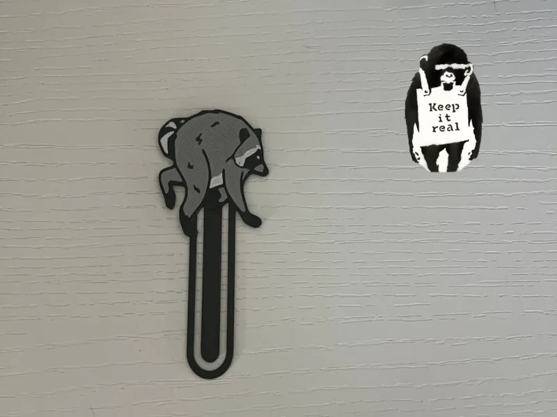Jimothy the Raccoon Bookmark 
