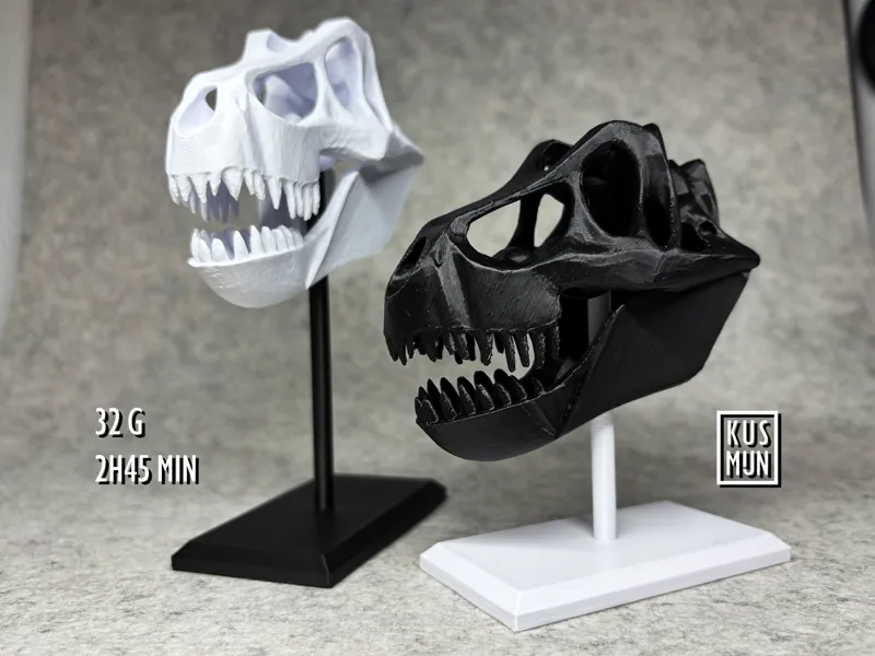 T-Rex skull trophy