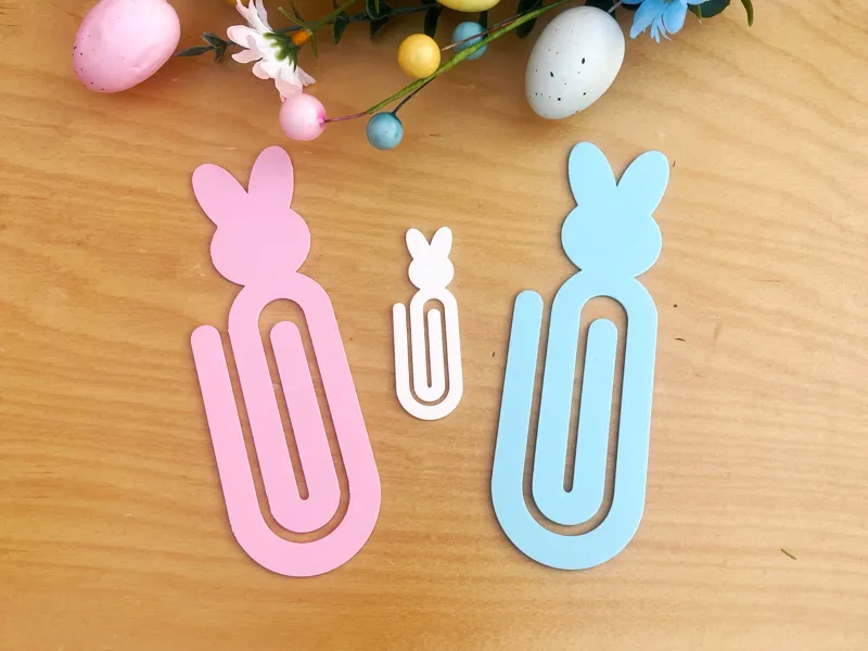 Bunny Head Paperclip /Bookmark - Regular & Large