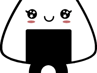Onigiri Keychain Plectrum Kawaii