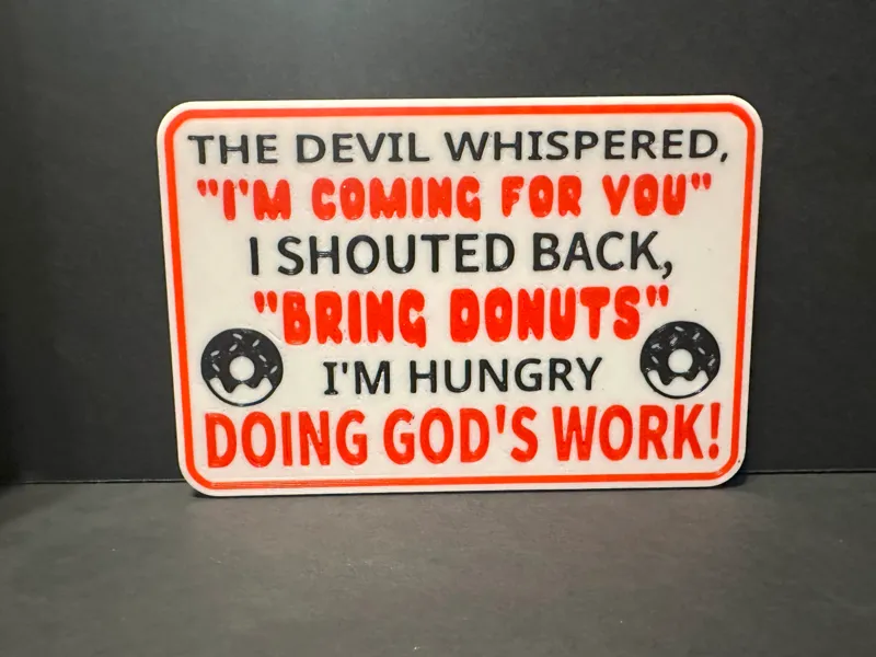 Doing the Lord's Work
