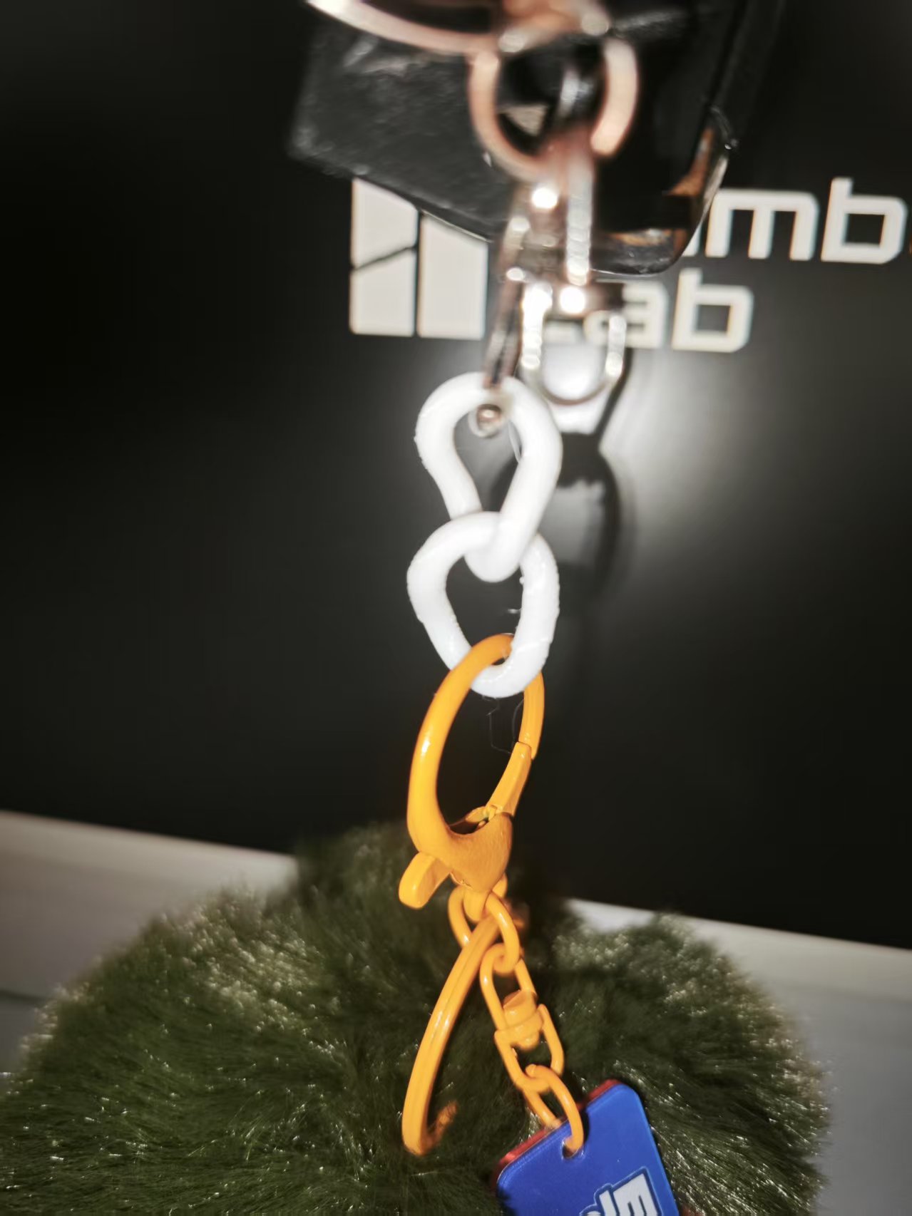 Miniatura 2 do modelo 3D 钥匙链，连接环
