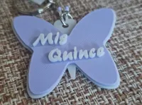 Papillon décoratif bicolore — photo 2
