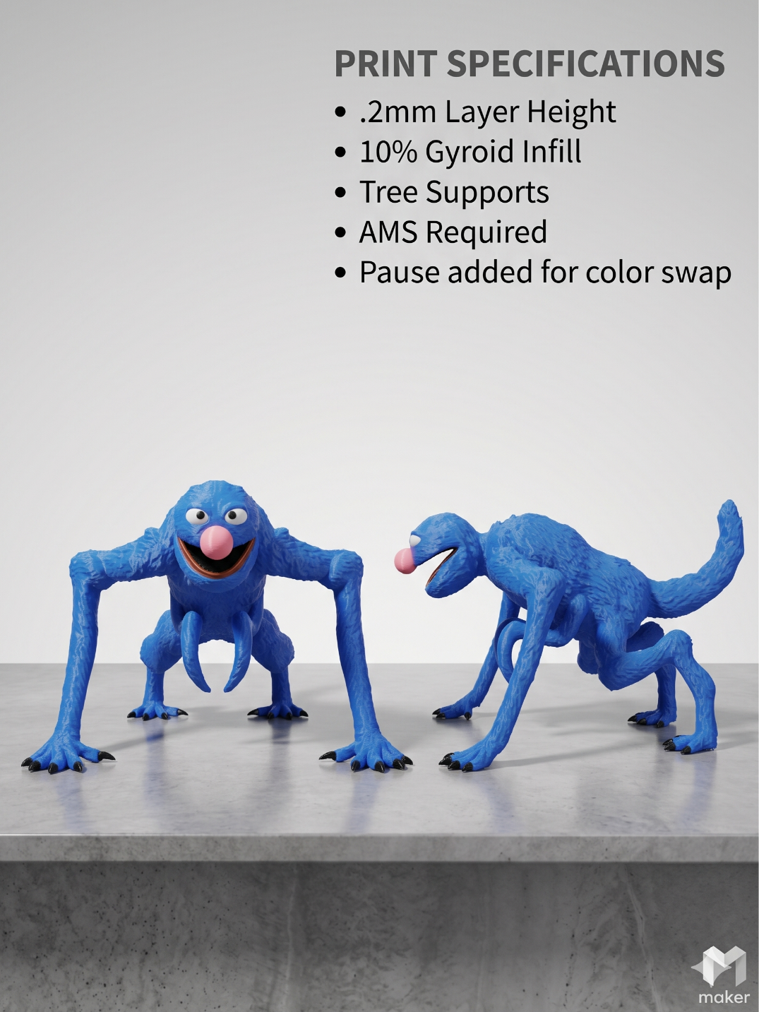 Grover - 3D Print Files Free Download - MakerWorld