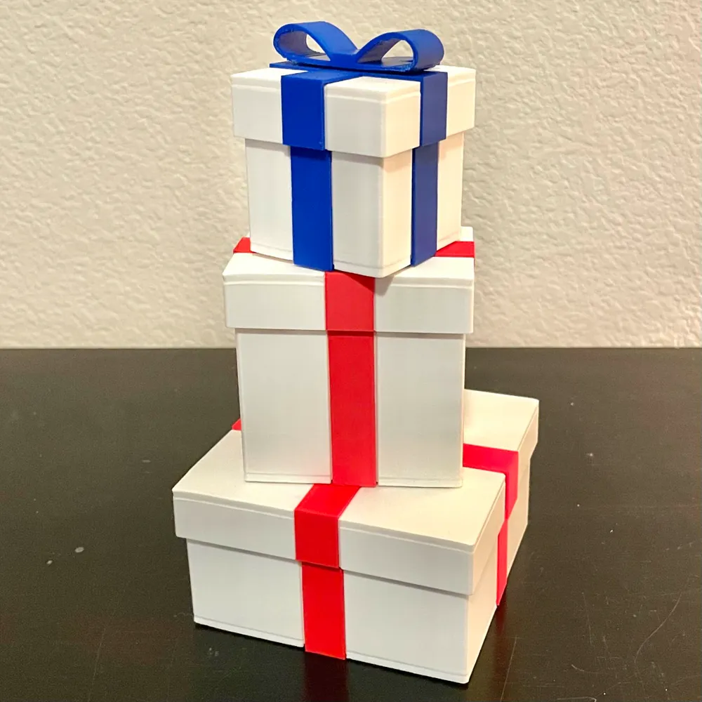 Modular Gift Pack Modular Christmas Present Gift Box by Chase Curtis | Dummy 13 - MakerWorld