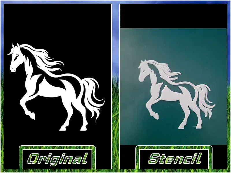 Horse Stencil