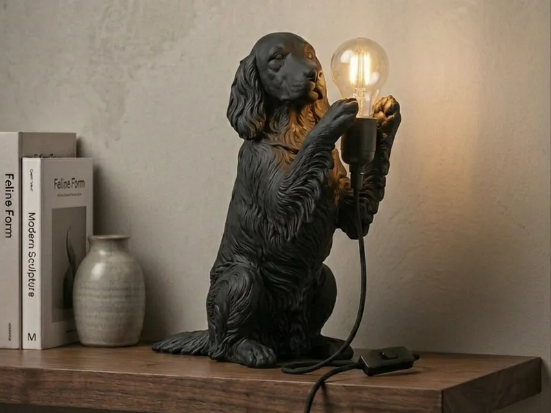 Irish Setter Light Holder