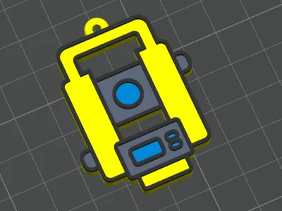 Geodetic keychain