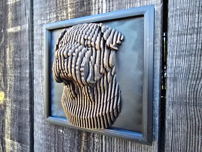 SLICED SHAR PEI - wall art