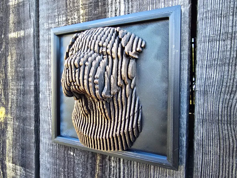 SLICED SHAR PEI - wall art