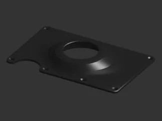 Ridge Wallet Moto Tag Plate