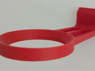 wallmount for balls