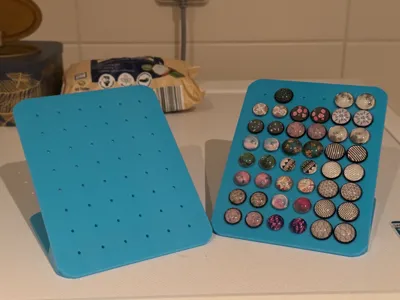Stud earring display / holder / storage solution