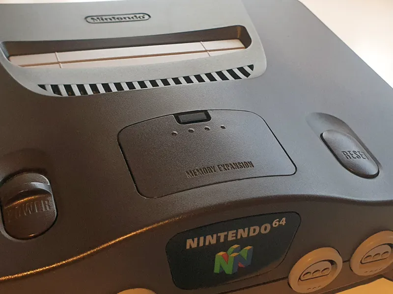 Nintendo 64 N64 Memory Expansion Bay Cover ClipFix